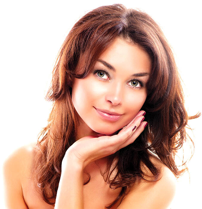 Photo Of A Beautiful Woman With Microneedling Treatment